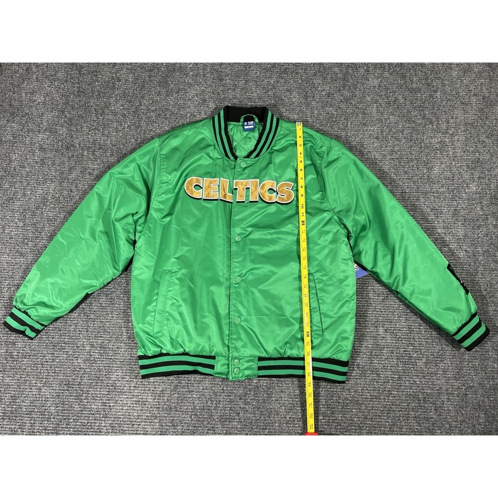 Ultra GAME Boston Celtics NBA Green Black Jacket XL - Picture 2 of 11